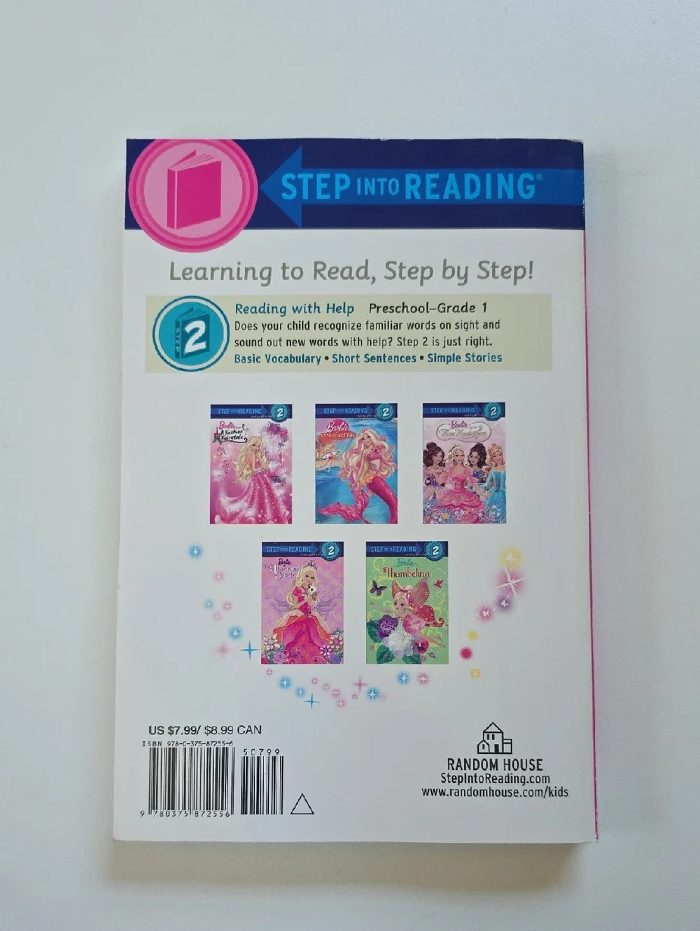 Early Readers Children's Books Disney Fairies Pinkalicious & Barbie